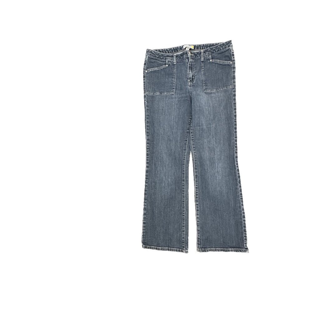 Fashion Bug Rodeo Bootcut Women's size 3/16 Dark Wash Blue Denim Jeans
